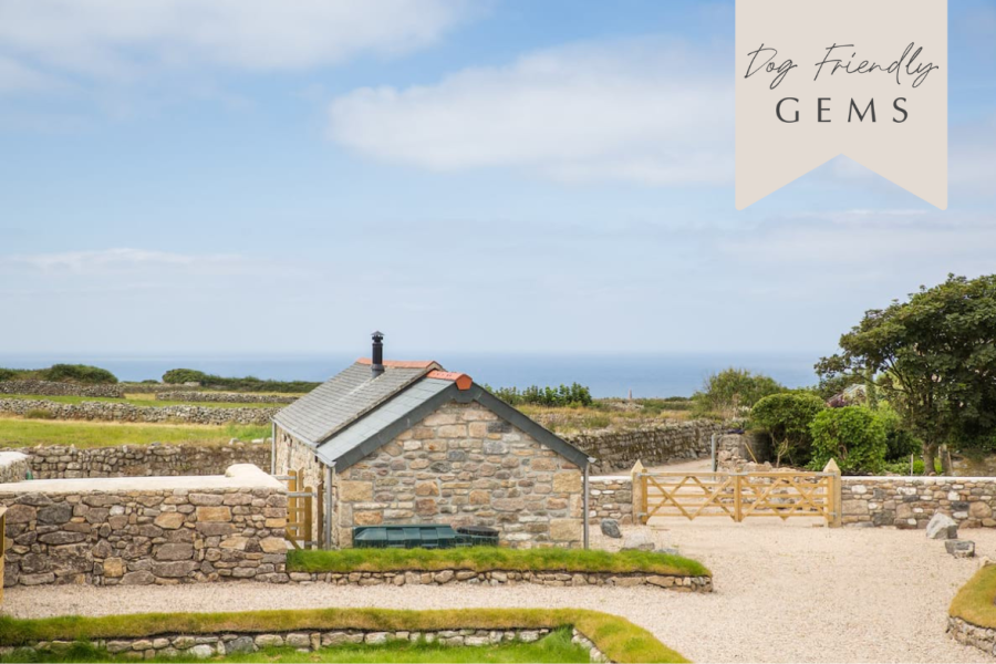 The exterior of a sleeps 2 holiday home in Sennen, on the west Coast of Cornwall.