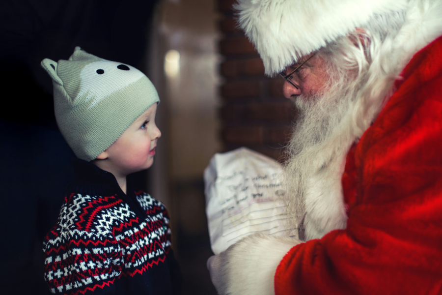 A fabulous event for a family Christmas in Cornwall - meet father Christmas at Lappa Valley