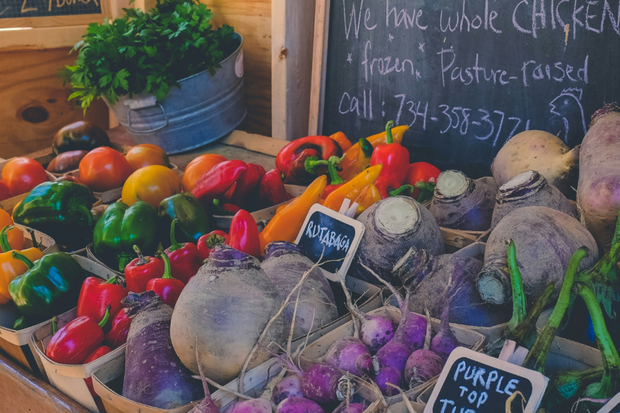 Farmers market. Things to do in Cornwall in November